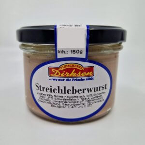 Streichleberwurst, 150 Gramm