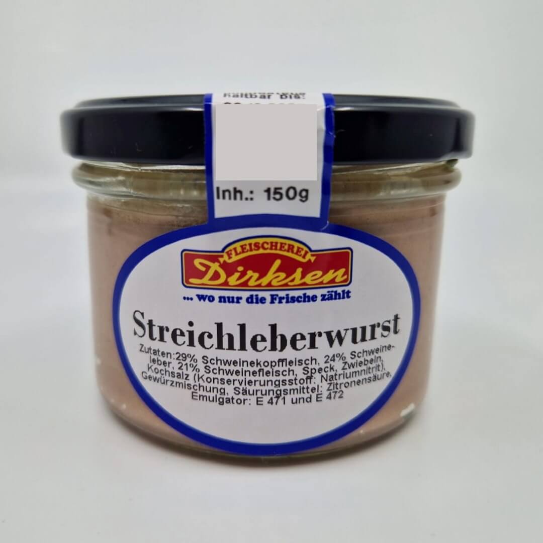 Streichleberwurst, 150 Gramm